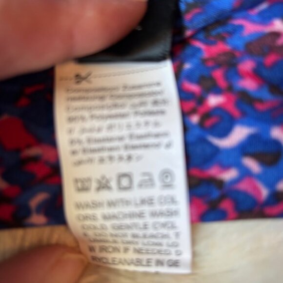 Shein Multi-colour V-Neck Tie at Waist Sleeveless Unlined Dress Size S - Picture 8 of 10